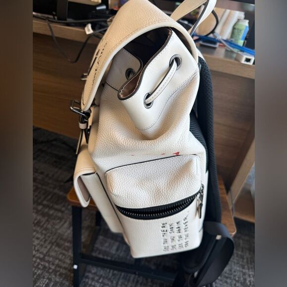 Coach Sprint Backpack with Sketch print - Picture 2 of 8